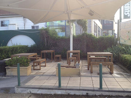 Commerical Grade Outdoor Timber Dining Furniture